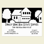 Real Estate Services Business Card business cards