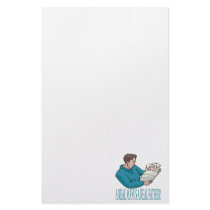 Real Father Custom Stationery