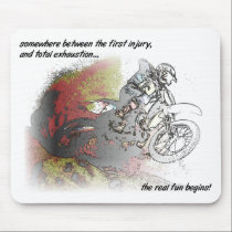 Real Fun Dirt Bike Motocross Mousepad Mouse Pad mousepads