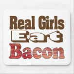 Real Girls Eat Bacon Mouse Pads