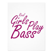 Real Girls Play Bass 2 purple Invites