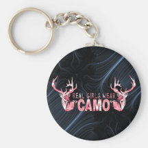 REAL GIRLS WEAR CAMO KEY CHAINS