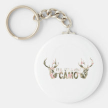 REAL GIRLS WEAR CAMO KEYCHAIN
