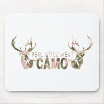 REAL GIRLS WEAR CAMO MOUSE PADS