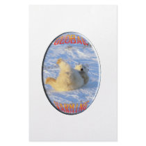 REAL GLOBAL WARMING CUSTOM STATIONERY