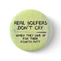 Real Golfers don´t cry buttons by HobbyTees Real Golfers don´t cry buttons