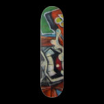 Real Graffiti CaveMAN! Skate Board