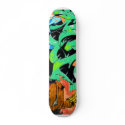 Real Graffiti Urban Boy Chillin Skate Board skateboards