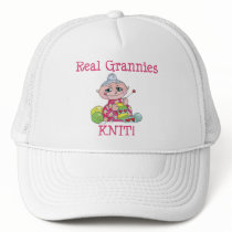 Real Grannies KNIT! hats by StitcherladyxxTees Real Grannies KNIT! hats