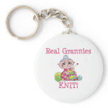 Real Grannies KNIT! keychains