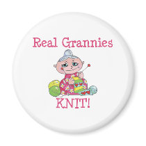 Real Grannies KNIT! magnets