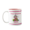 Real Grannies KNIT! mugs by StitcherladyxxTees Real Grannies KNIT! mugs