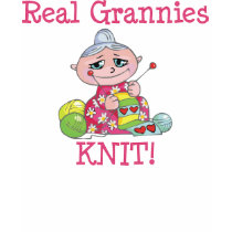 Real Grannies KNIT! t-shirts by StitcherladyxxTees Real Grannies KNIT! t-shirts