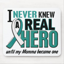 Real Hero Momma Cervical Cancer Mouse Pad