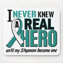 Real Hero Stepmom Cervical Cancer Mousepads