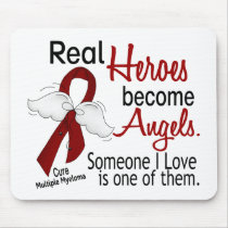 Real Heroes Become Angels Multiple Myeloma Mousepad