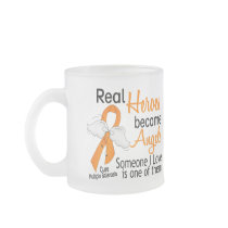 Real Heroes Become Angels Multiple Sclerosis Coffee Mugs