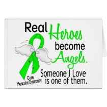 Real Heroes Become Angels Muscular Dystrophy Cards