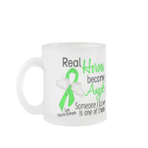 Real Heroes Become Angels Muscular Dystrophy Coffee Mug