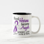Real Heroes Become Angels Pancreatic Cancer Mug