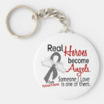 Real Heroes Become Angels Parkinson's Disease Keychains