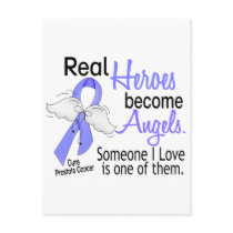 Real Heroes Become Angels Prostate Cancer Post Cards