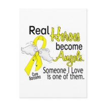 Real Heroes Become Angels Sarcoma Post Cards