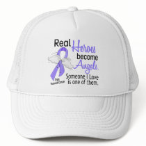 Real Heroes Become Angels Stomach Cancer Hat