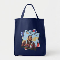 Real Heroes GIFF Vintage Poster Tote (Tuskegee) bags