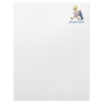 real ladies golf letterhead design