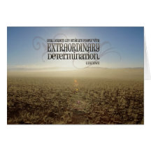 Real Leaders Inspirational Greeting Note Card