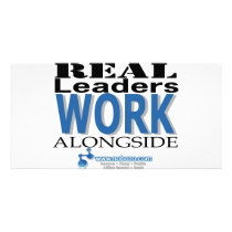 Real Leaders Work Alongside photo cards by weblord Real Leaders Work Alongside photo cards