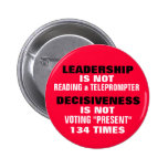 REAL LEADERSHIP & DECISIVENESS or MORE HYPE?? Button