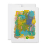 Real life is messy. (And it's not televised.) art Invitations