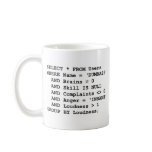 Real Life SQL mugs