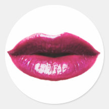 Real lips sticker