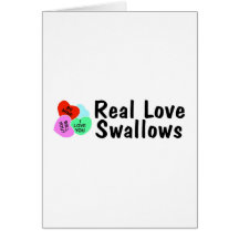 Real Love Swallows Card