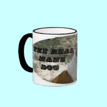 REAL MANS DOG coffee mug