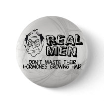 Real Men buttons