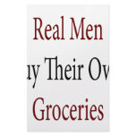 Real Men Buy Their Own Groceries Personalized Stationery