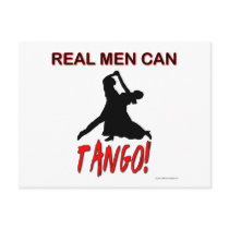 Real Men Can Tango Post Cards