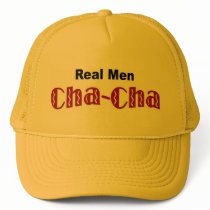 "Real Men Cha-Cha" hats by ladycrim "Real Men Cha-Cha" hats