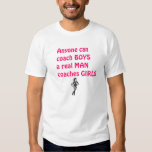 Real Men Coach Girls-Basketball T-Shirt