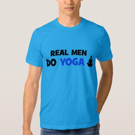Real Men Do Yoga Funny Yoga T Shirt Zazzle