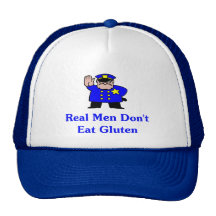 Real Men Don't Eat Gluten Mesh Hat