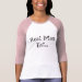 Ladies 3/4 Sleeve Raglan (Fitted)