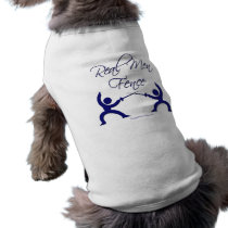 Real Men Fence Pet Tee Shirt