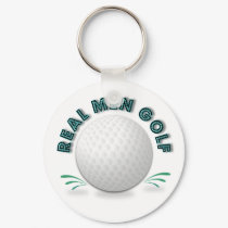 Real men golf keychains by Canadianfem Real men golf keychains