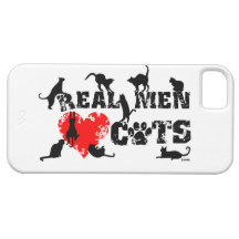 Real men love cats, cats have 9 lives iPhone 5 covers