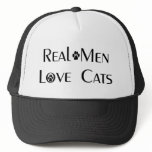 Real Men Love Cats Hat